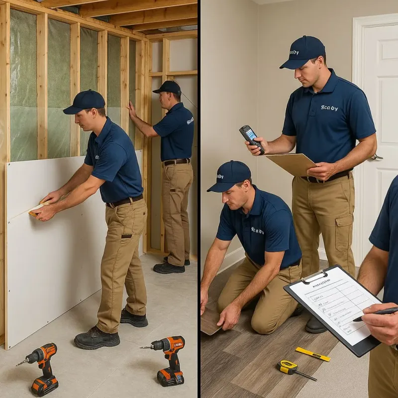 Repairs and Reconstruction process in Wampsville, NY
